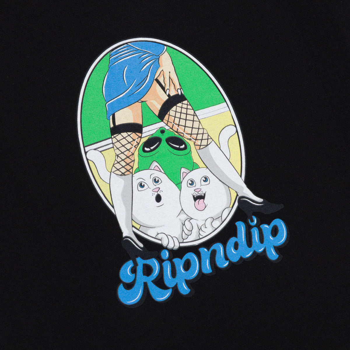 RIPNDIP Nermal Fest T-Shirt - Black image 2