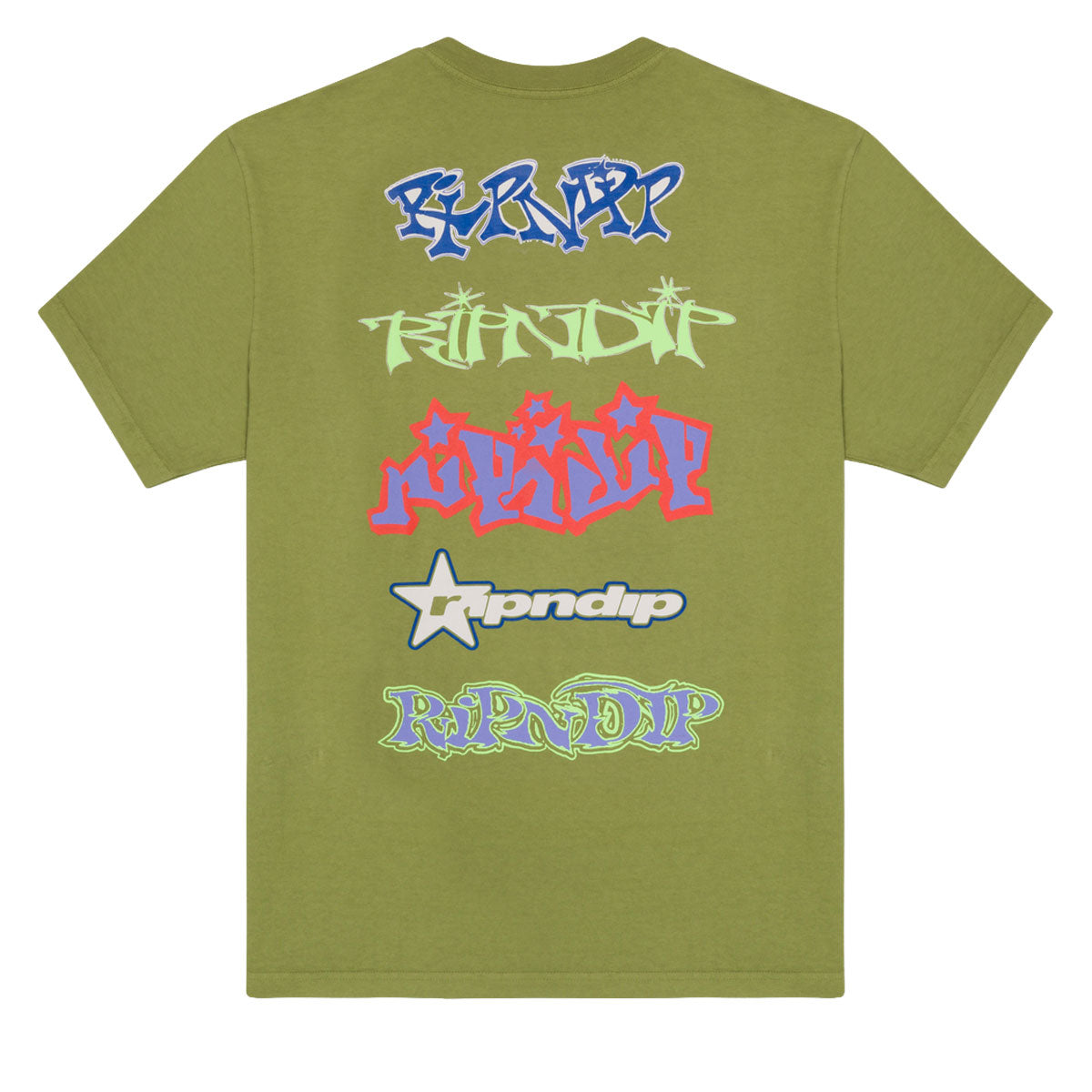 RIPNDIP Ace T-Shirt - Light Forest image 2