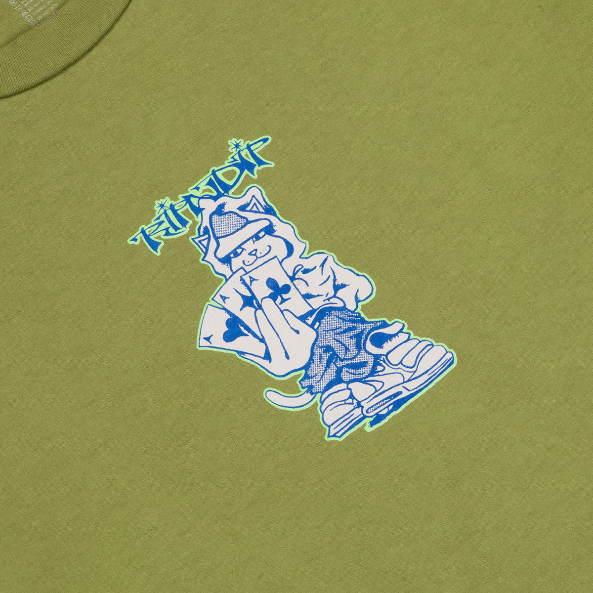 RIPNDIP Ace T-Shirt - Light Forest image 3