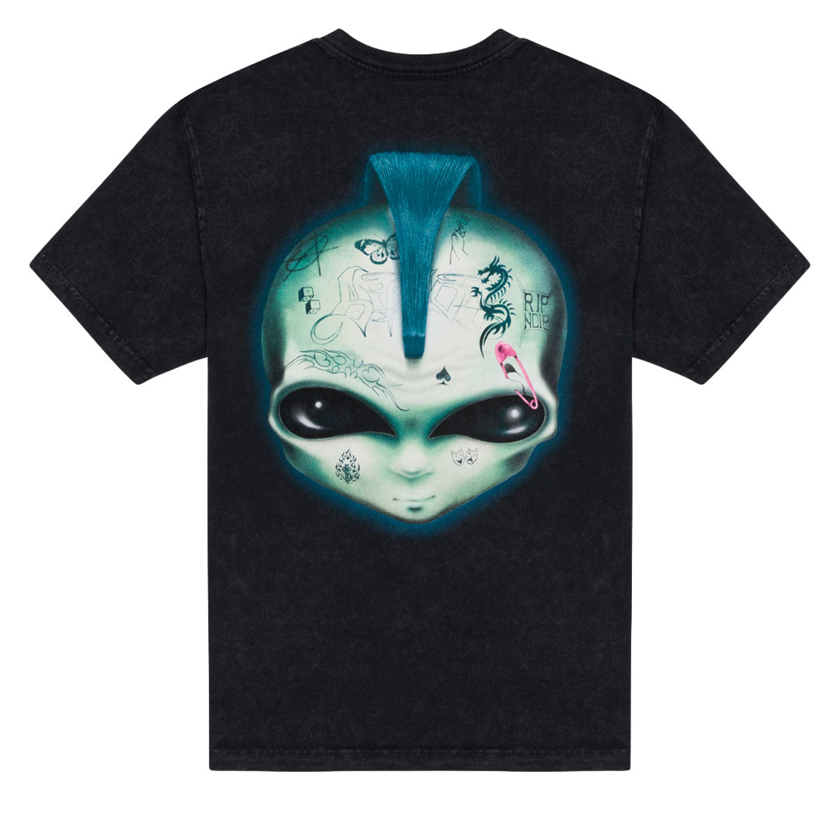 RIPNDIP Squabble Up T-Shirt - Black Vintage Wash image 1