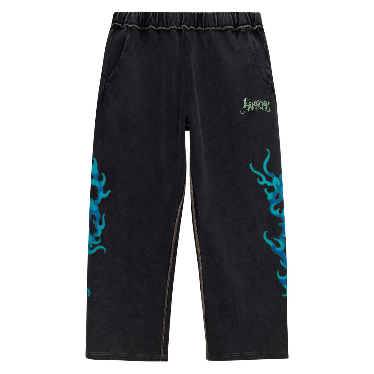 RIPNDIP Squabble Up Sweatpants - Black Vintage Wash image 1