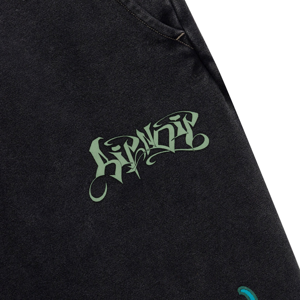RIPNDIP Squabble Up Sweatpants - Black Vintage Wash image 4