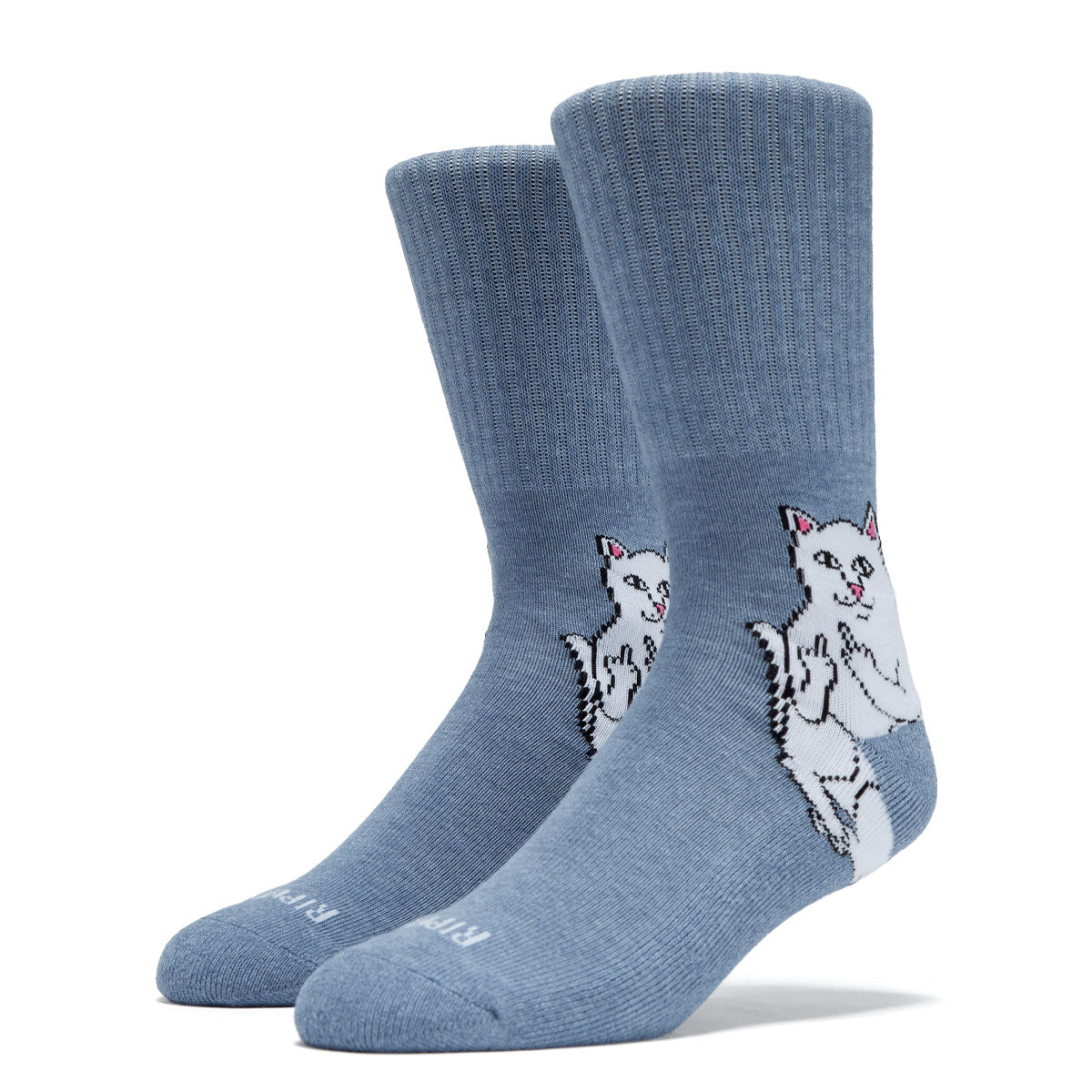 RIPNDIP Lord Nermal Socks - Slate Heather II image 1