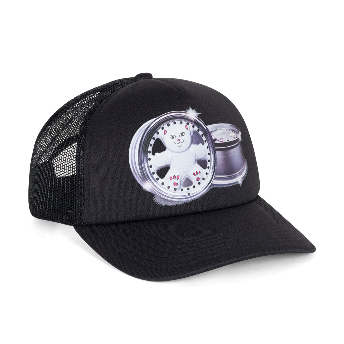 RIPNDIP Nerm Wheels Trucker Hat - Black image 3