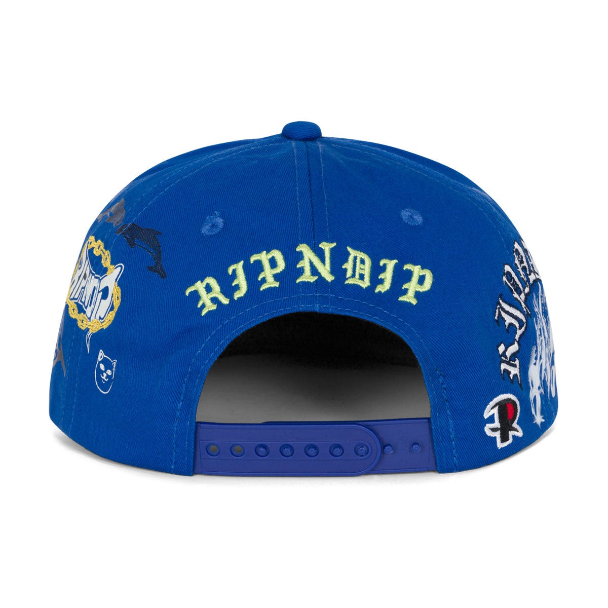 RIPNDIP LA Athletics Snapback Hat - Blue image 2