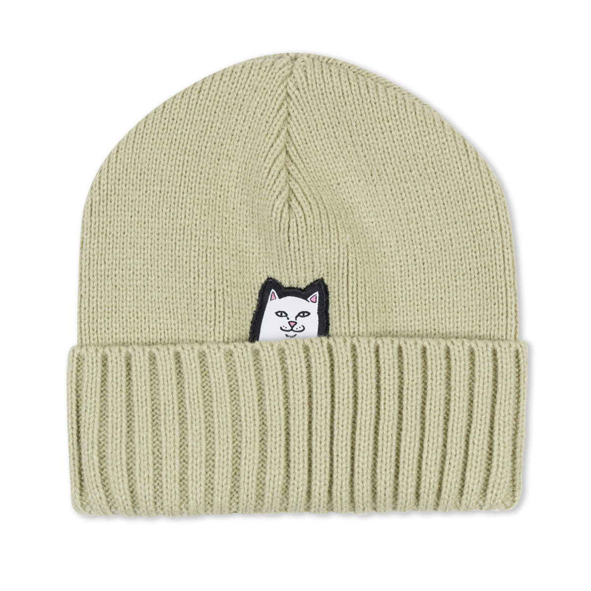 RIPNDIP Lord Nermal Beanie - Light Moss image 1