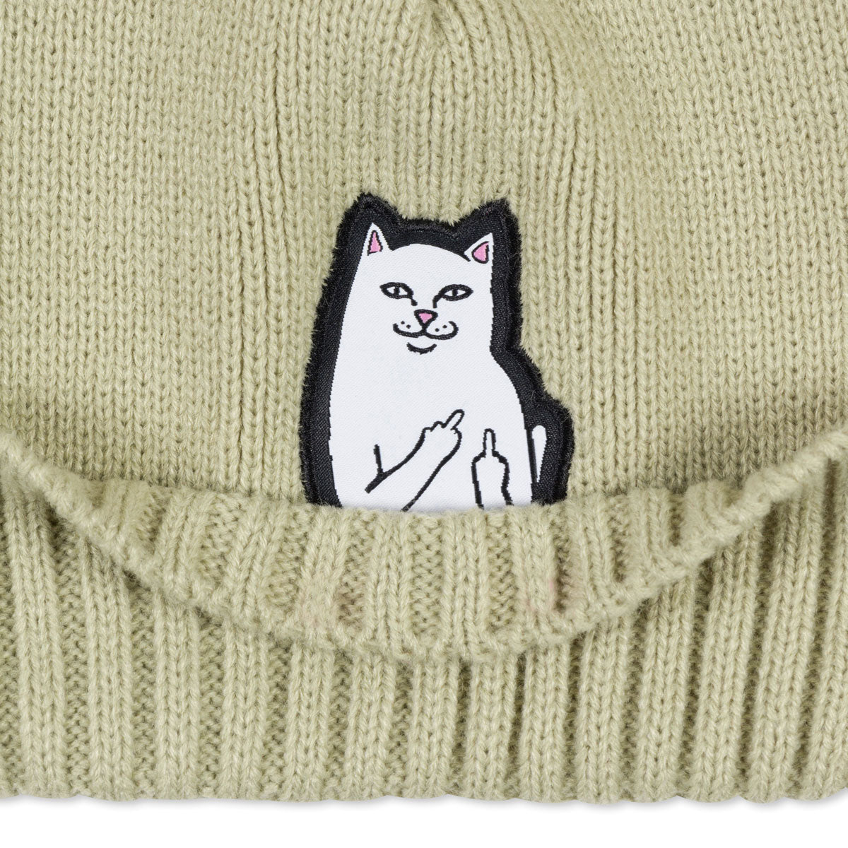 RIPNDIP Lord Nermal Beanie - Light Moss image 3