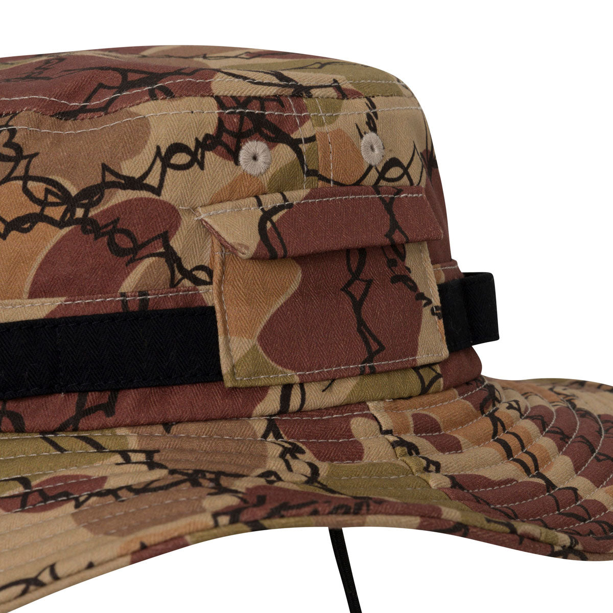 RIPNDIP Wired Boonie Hat - Tan Camo image 5