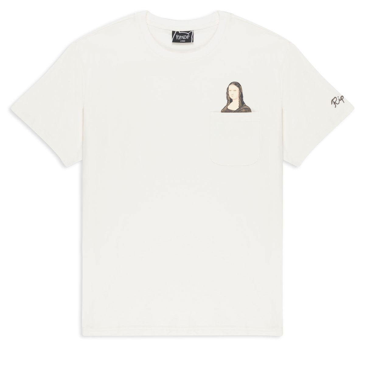 RIPNDIP Nermalisa Pocket T-Shirt - Bone image 1