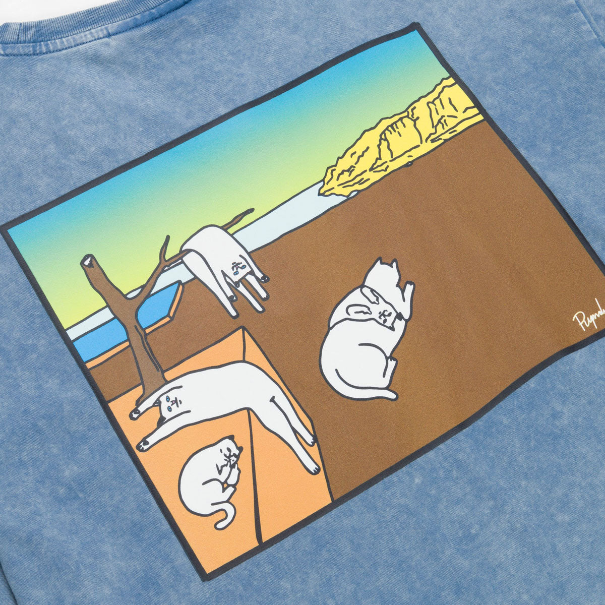 RIPNDIP Nermali T-Shirt - Slate Mineral Wash image 3