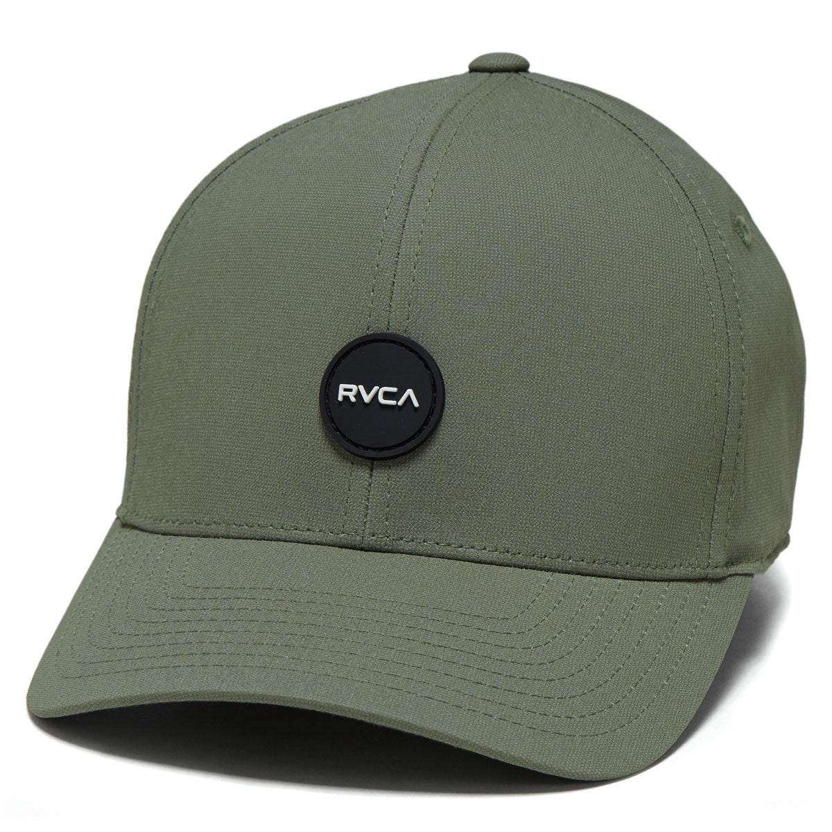 RVCA Seasons Flexfit Hat - Olive image 1