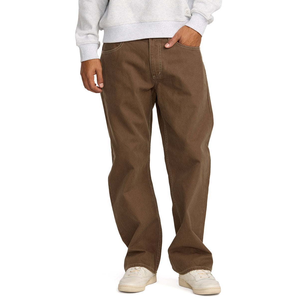 RVCA Dayshift 5 Pocket Pants - Bombay Brown image 1