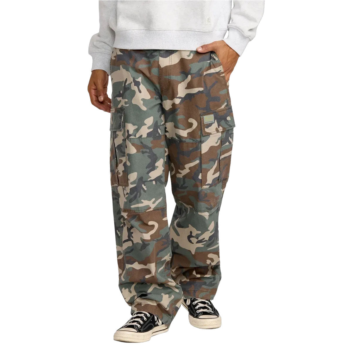 RVCA Dayshift Cargo Pants - Vintage Woodland image 1