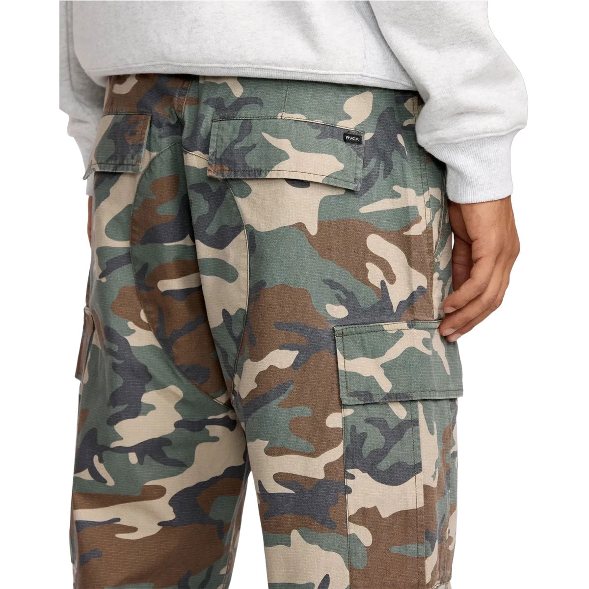 RVCA Dayshift Cargo Pants - Vintage Woodland image 3