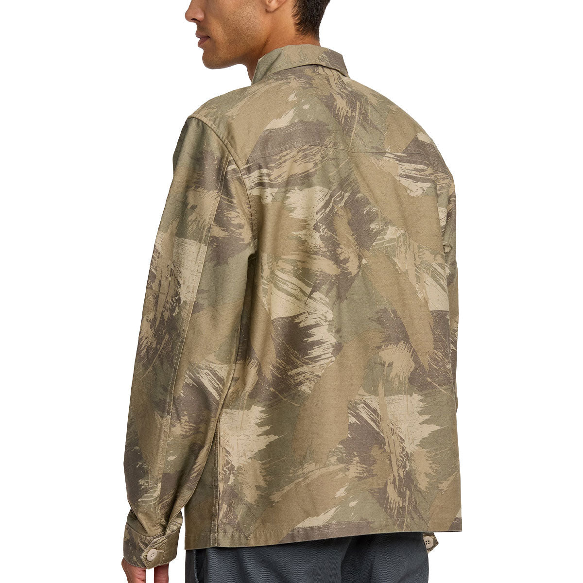 RVCA Mil Jacket - Khaki Camo image 2