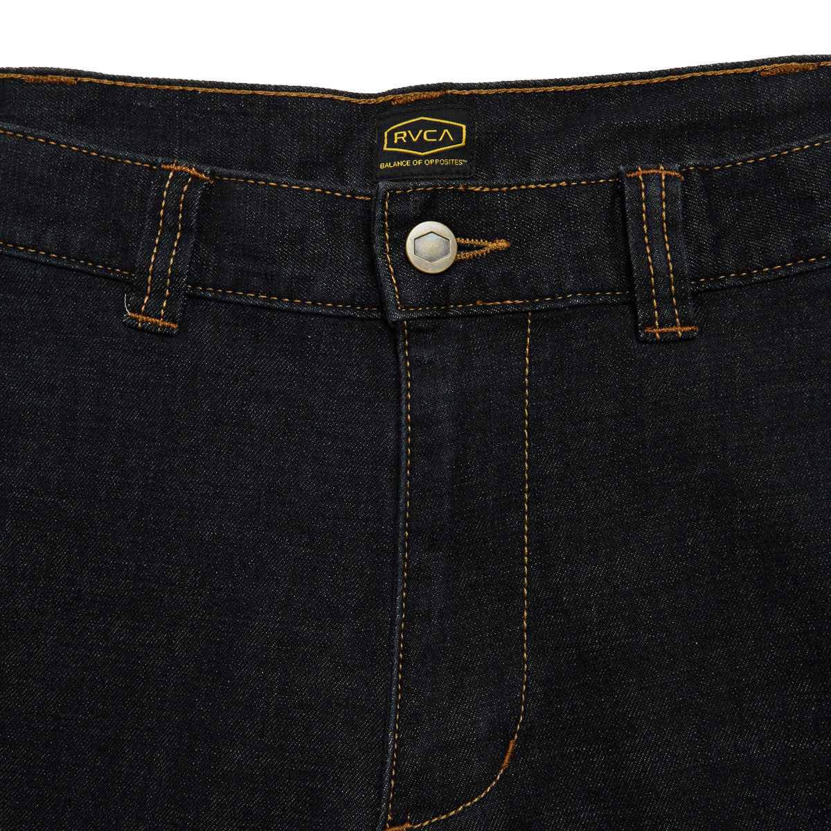 RVCA Americana Dayshift Denim Chino Pants - Black Denim image 5