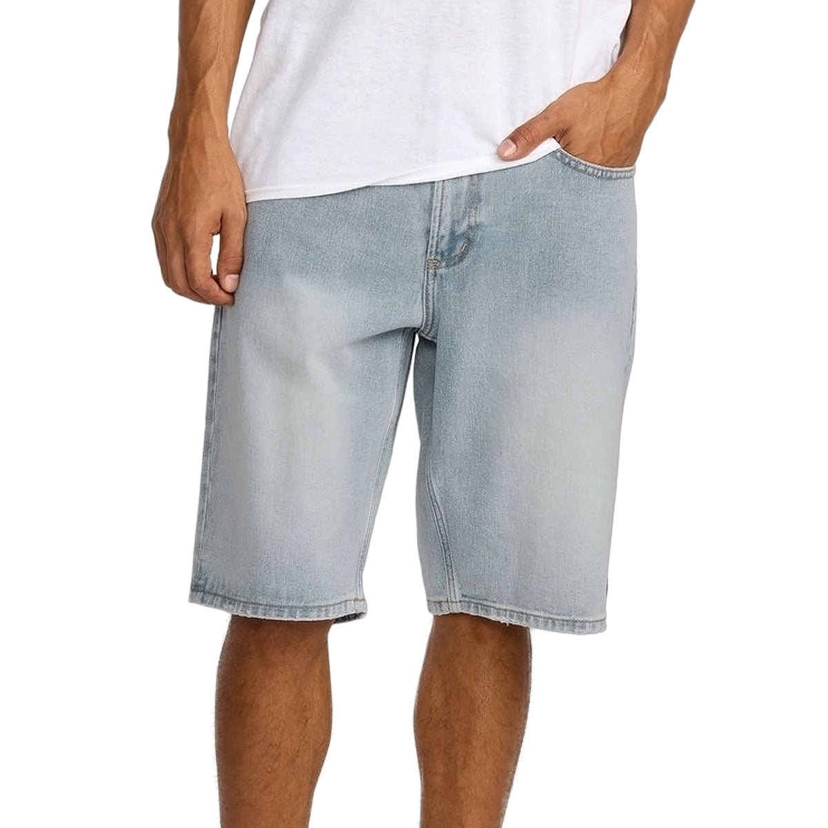 RVCA Dayshift Denim Shorts - Vintage Blue image 3