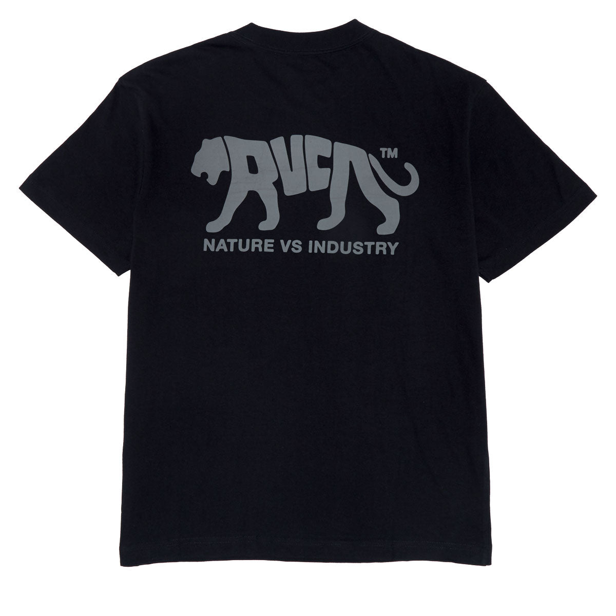 RVCA Big Cat Pocket T-Shirt - Black image 2