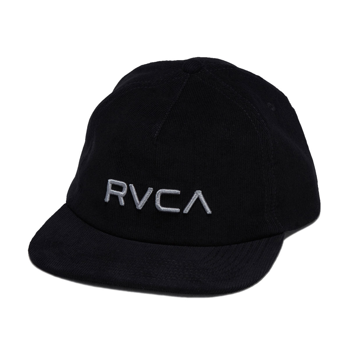 RVCA Big Rvca Cord Snapback Hat - Black image 1