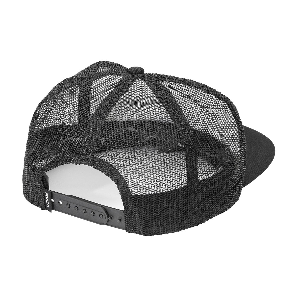 RVCA Youre Still Here Foamy Trucker Hat - White/Black image 2