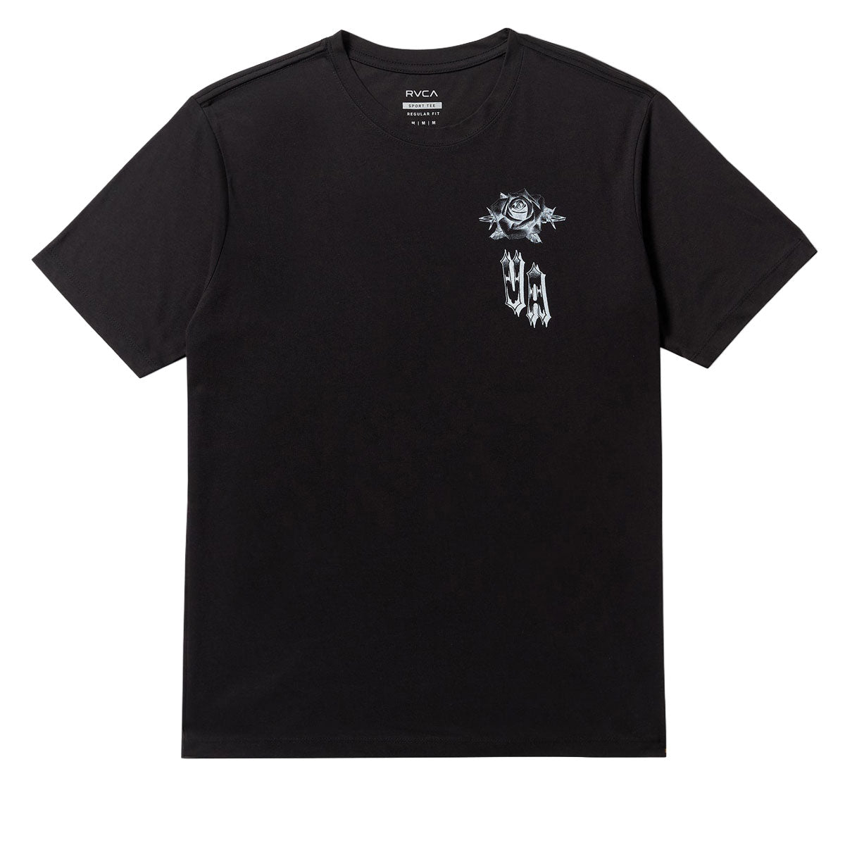RVCA Benj Tiger Eyes T-Shirt - Black image 2