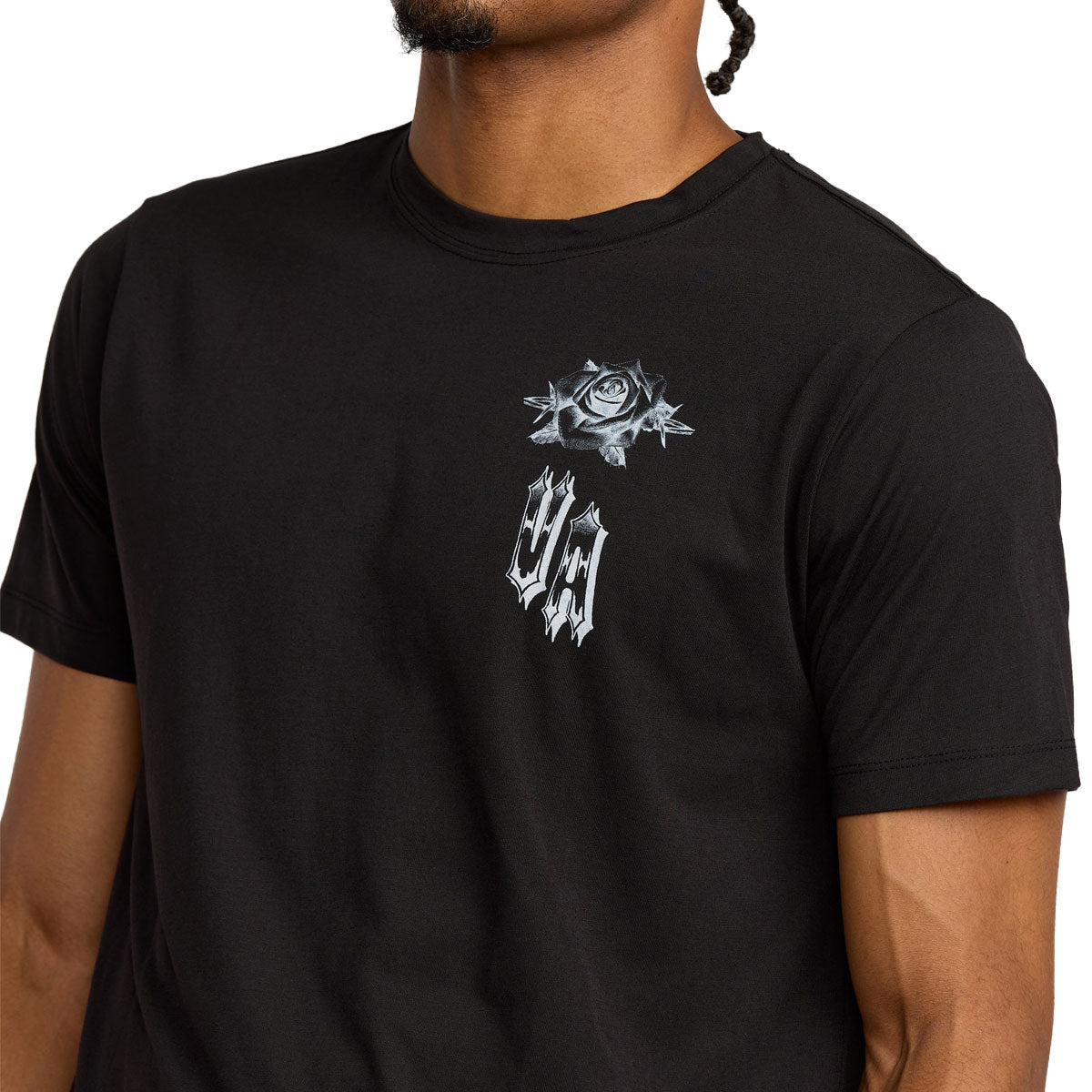 RVCA Benj Tiger Eyes T-Shirt - Black image 5