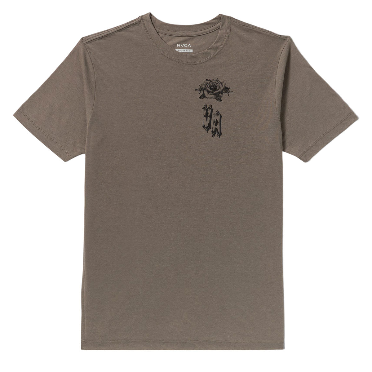 RVCA Benj Tiger Eyes T-Shirt - Mushroom image 2