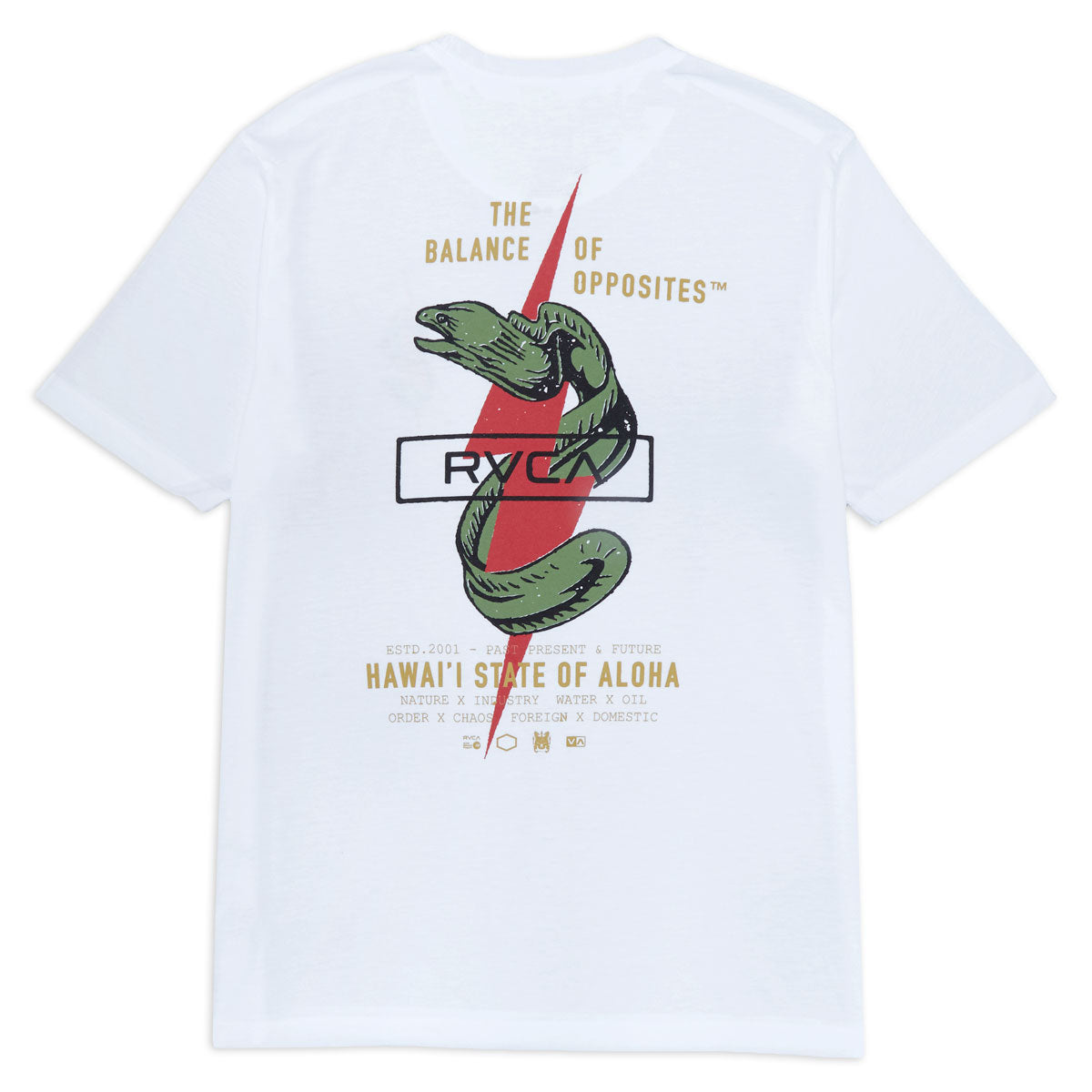 RVCA Shock Squad T-Shirt - White image 1