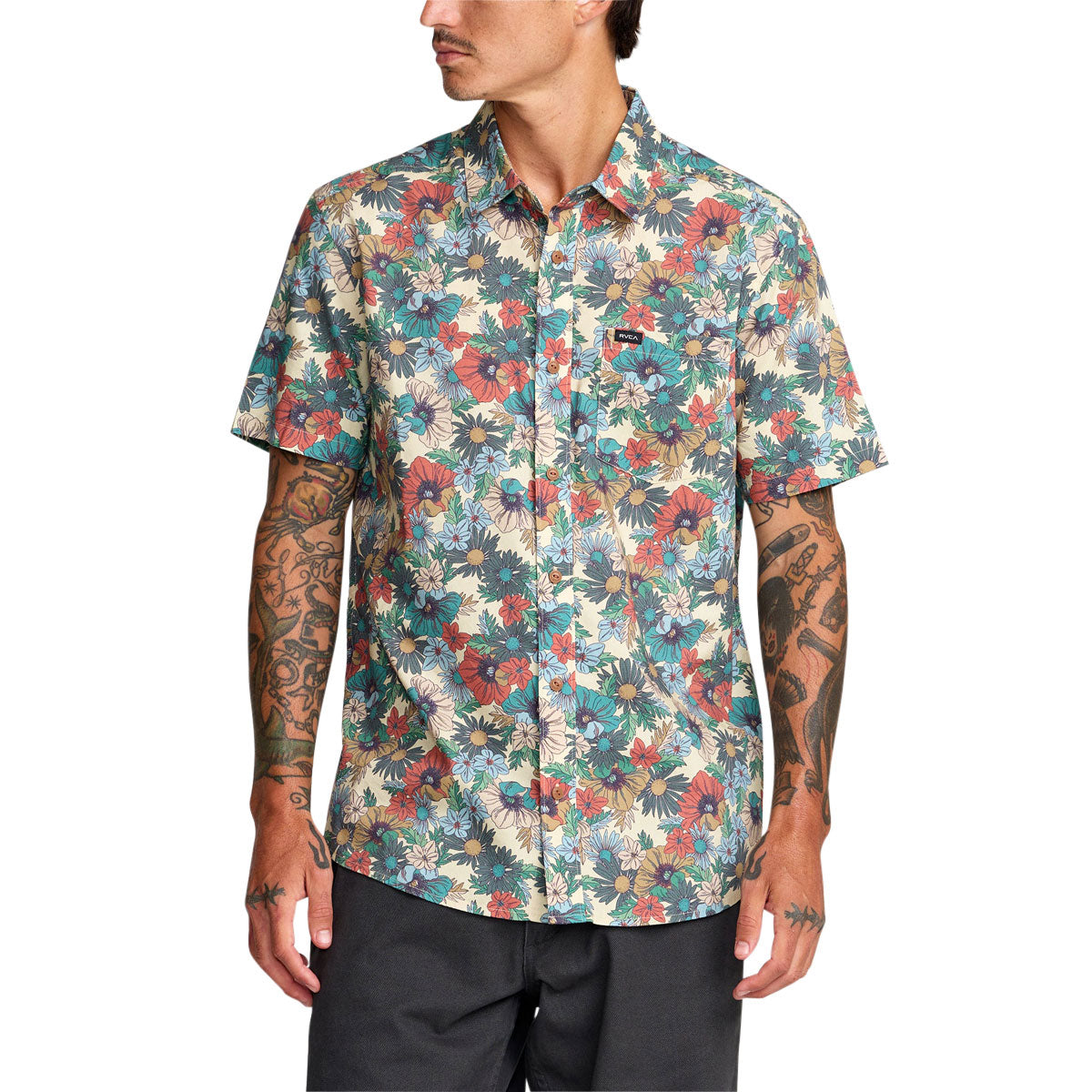 RVCA Botanical Shirt - Ceramic image 1