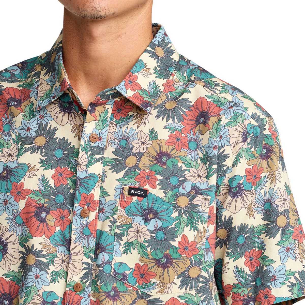 RVCA Botanical Shirt - Ceramic image 3