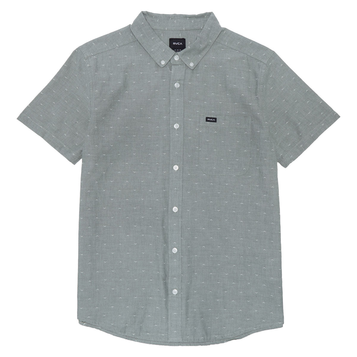 RVCA Thatll Do Dobby Shirt - Jade image 1