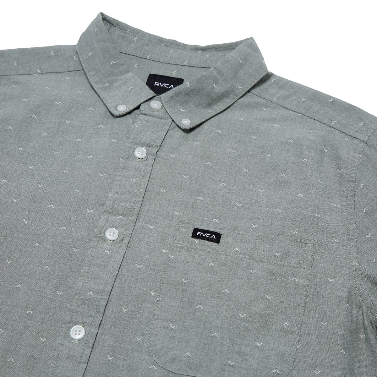 RVCA Thatll Do Dobby Shirt - Jade image 3