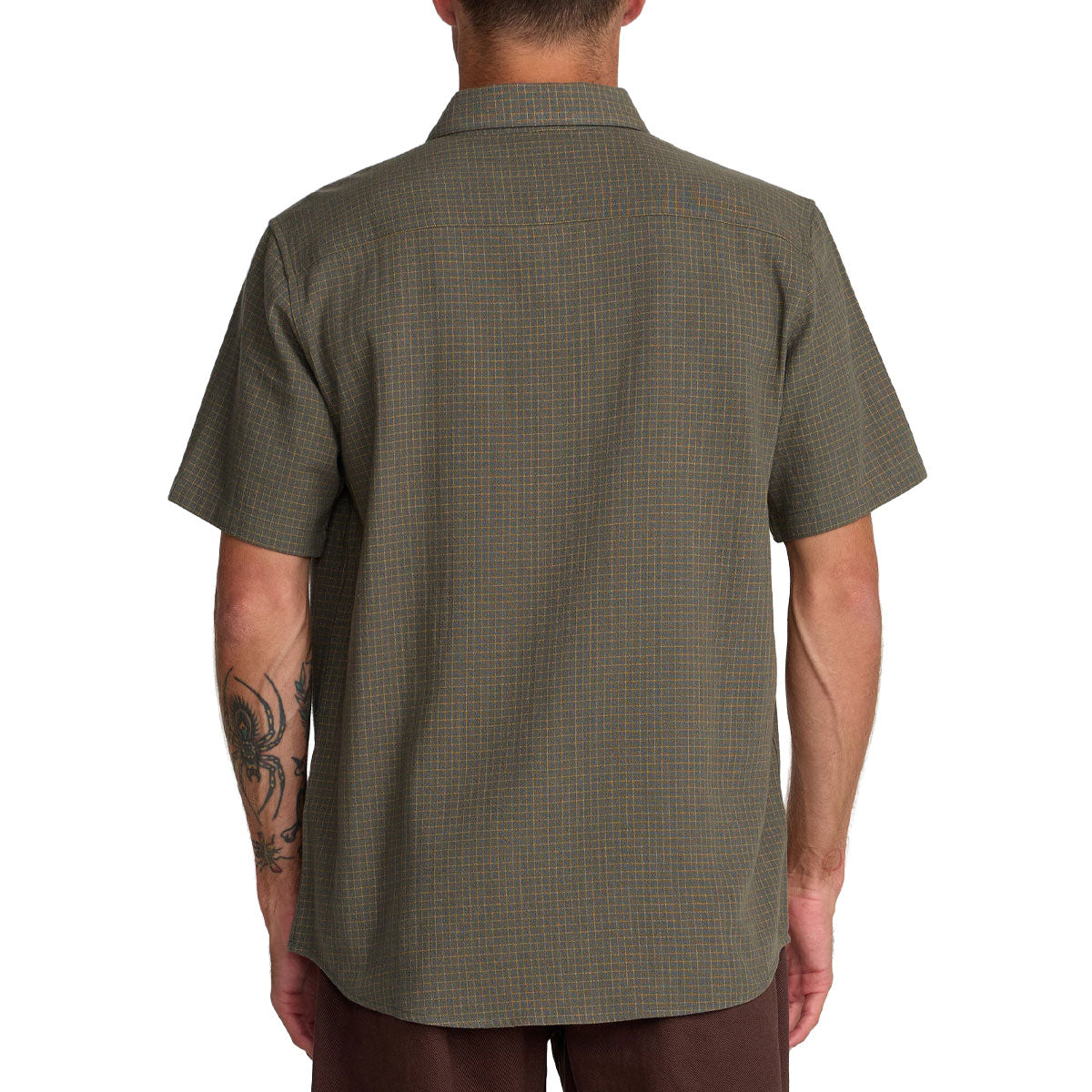 RVCA Costa Plaid Shirt - Sage Leaf image 2