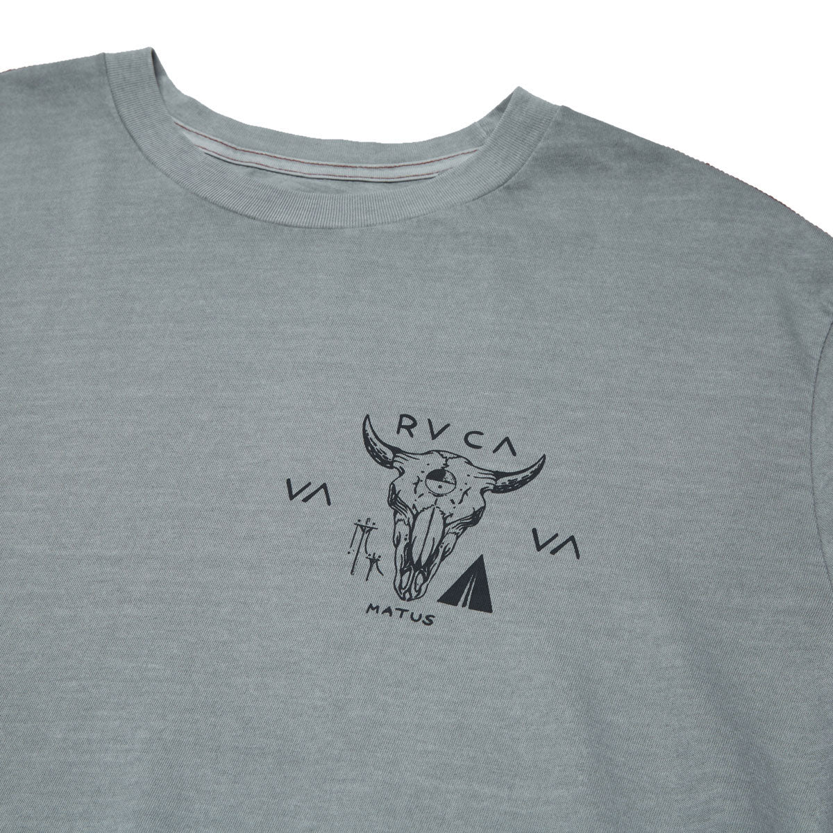 RVCA Matus Bison T-Shirt - Monument image 3