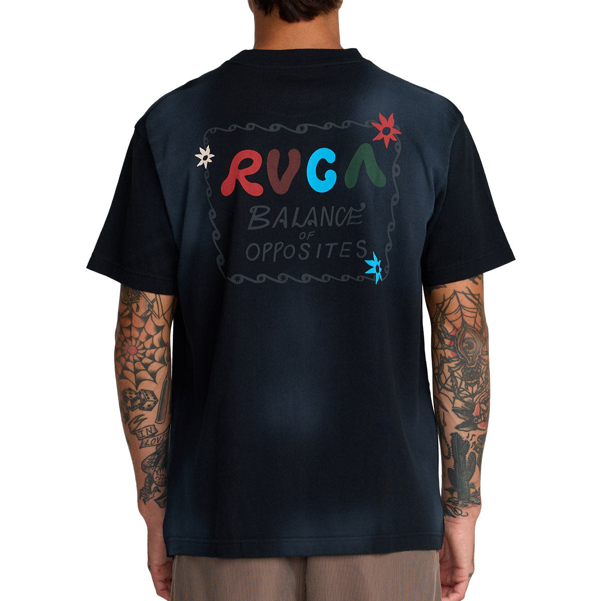 RVCA Mel G Balance T-Shirt - Black image 3