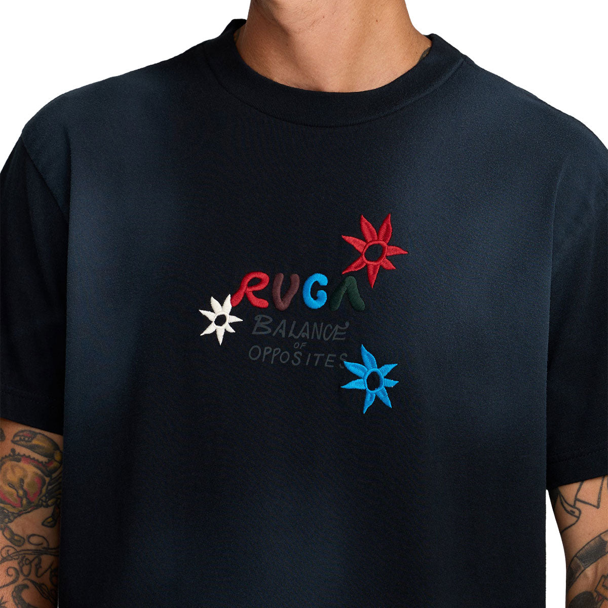 RVCA Mel G Balance T-Shirt - Black image 4