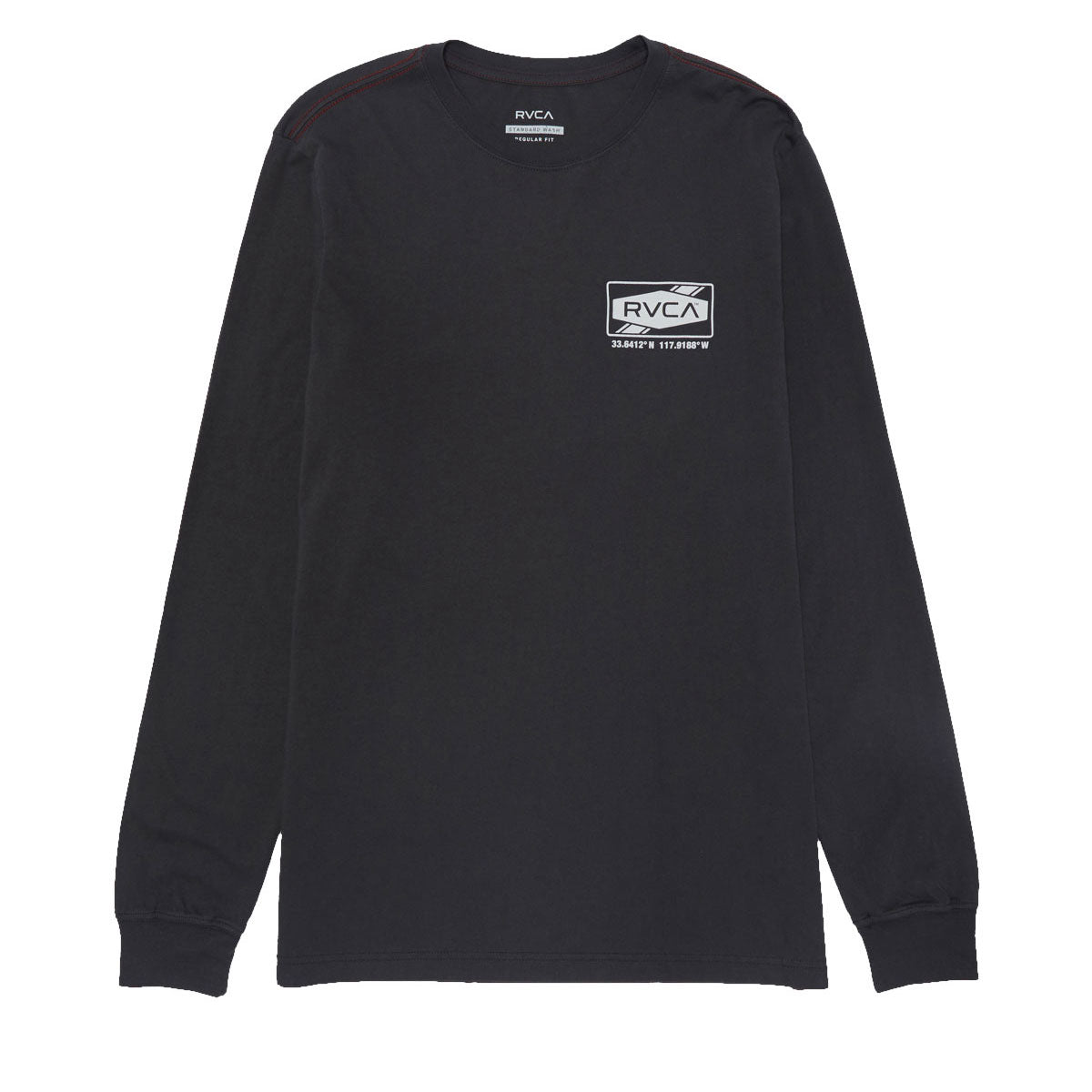 RVCA Deep Dive Long Sleeve T-Shirt - Pirate Black image 2