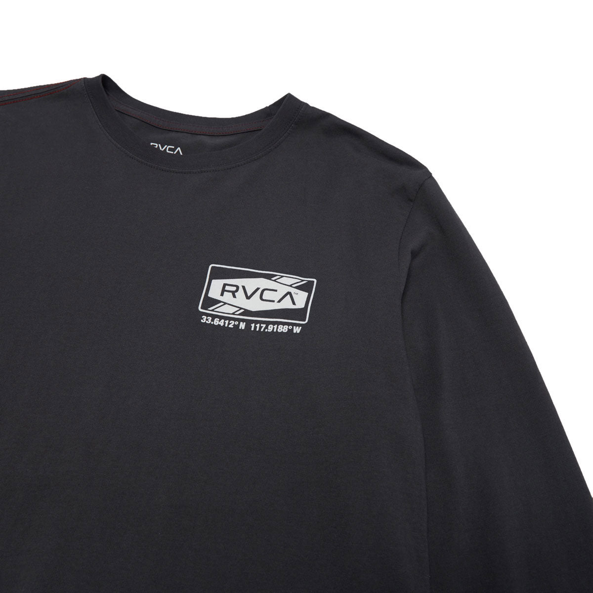 RVCA Deep Dive Long Sleeve T-Shirt - Pirate Black image 3