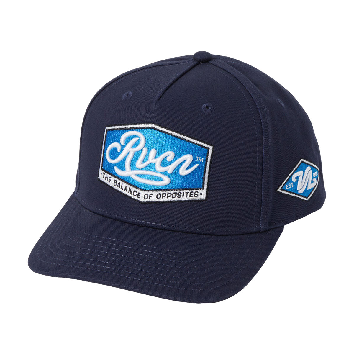 RVCA Majors Snapback Hat - Navy image 1