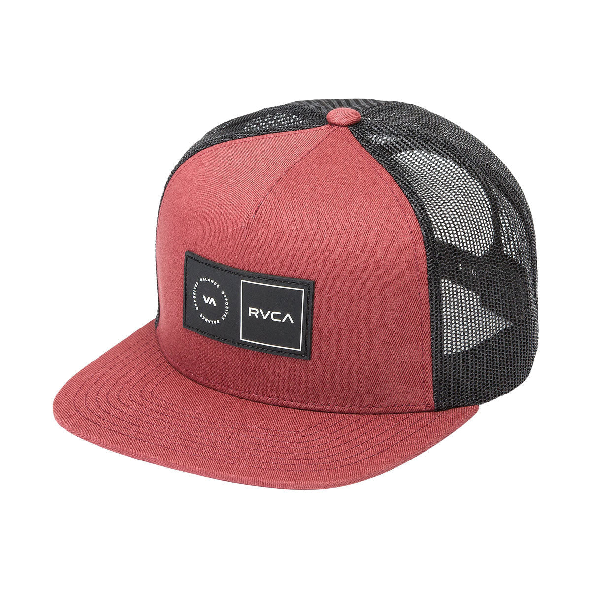 RVCA Platform Snapback Hat - Red Earth image 1