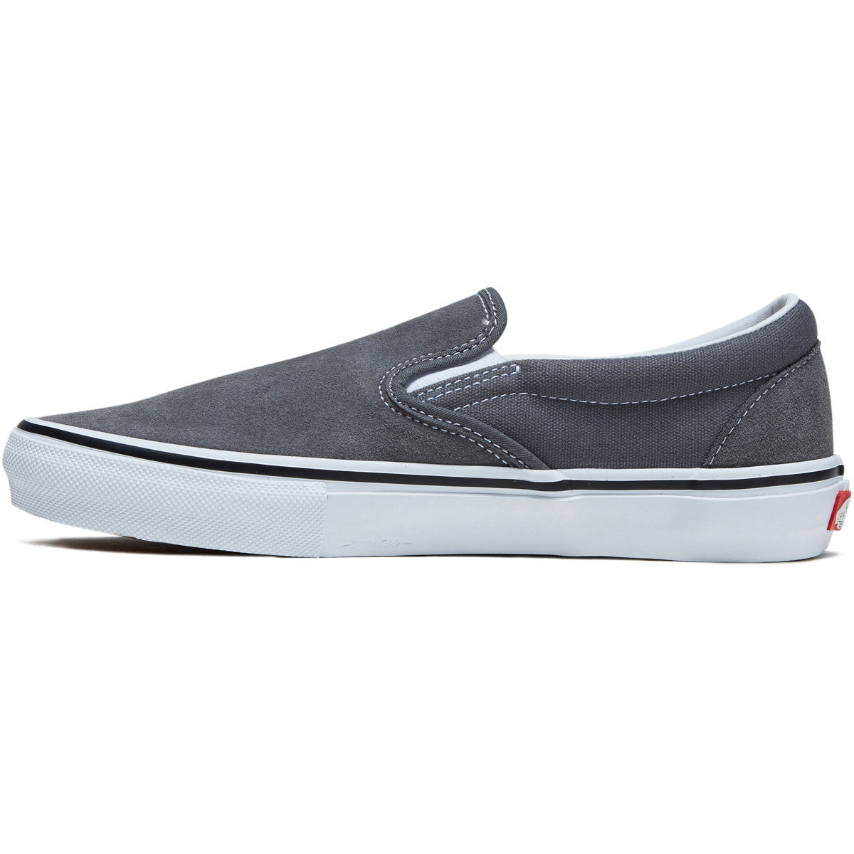 Vans Skate Slip-on Shoes - Pewter/White image 2