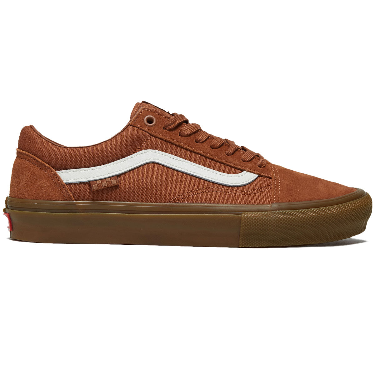 Vans Skate Old Skool Shoes - Brown/Gum image 1