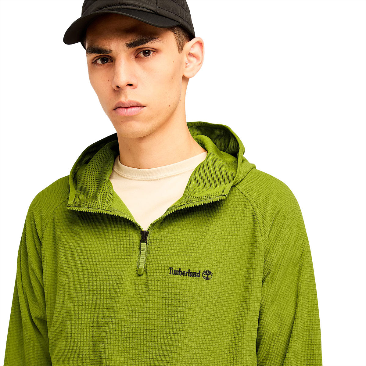 Timberland Polartec Fleece Sweatshirt - Guacamole image 3