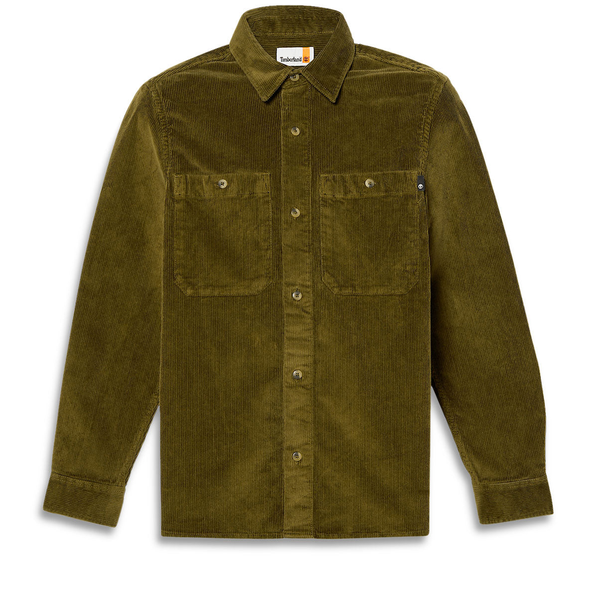 Timberland Corduroy Overshirt Jacket - Dark Olive image 4