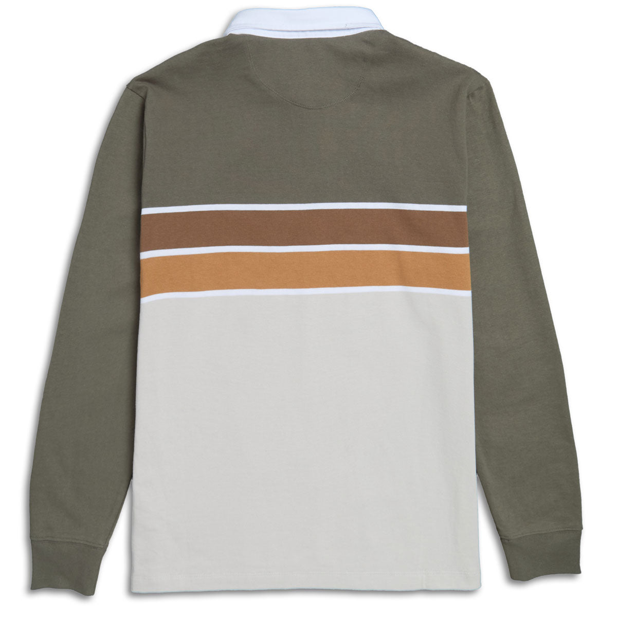 Vans Harrison Rugby Knit Shirt - Bungee Cord/Oatmeal image 2