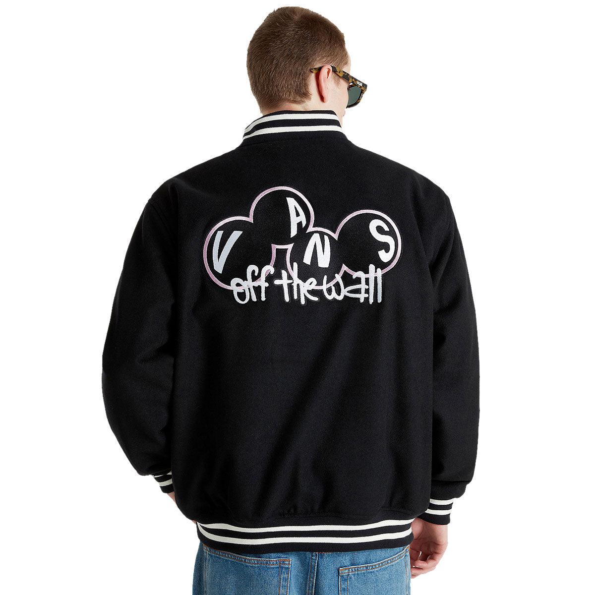 Vans Scuttle Baseball Jacket - Black image 2