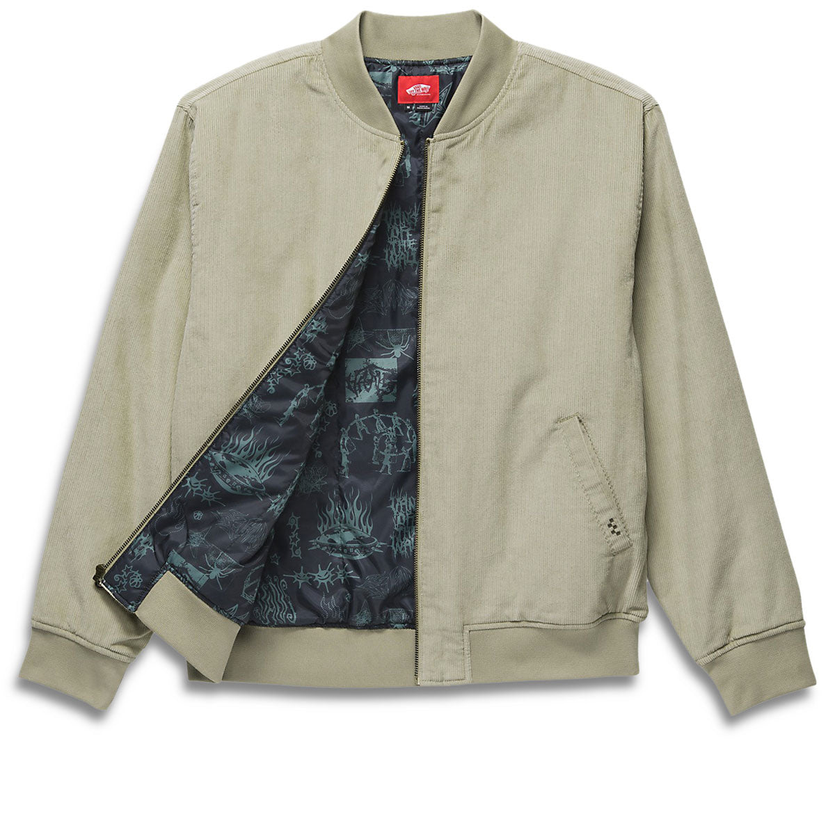 Vans Skate Cord Bomber Jacket - Elm image 4