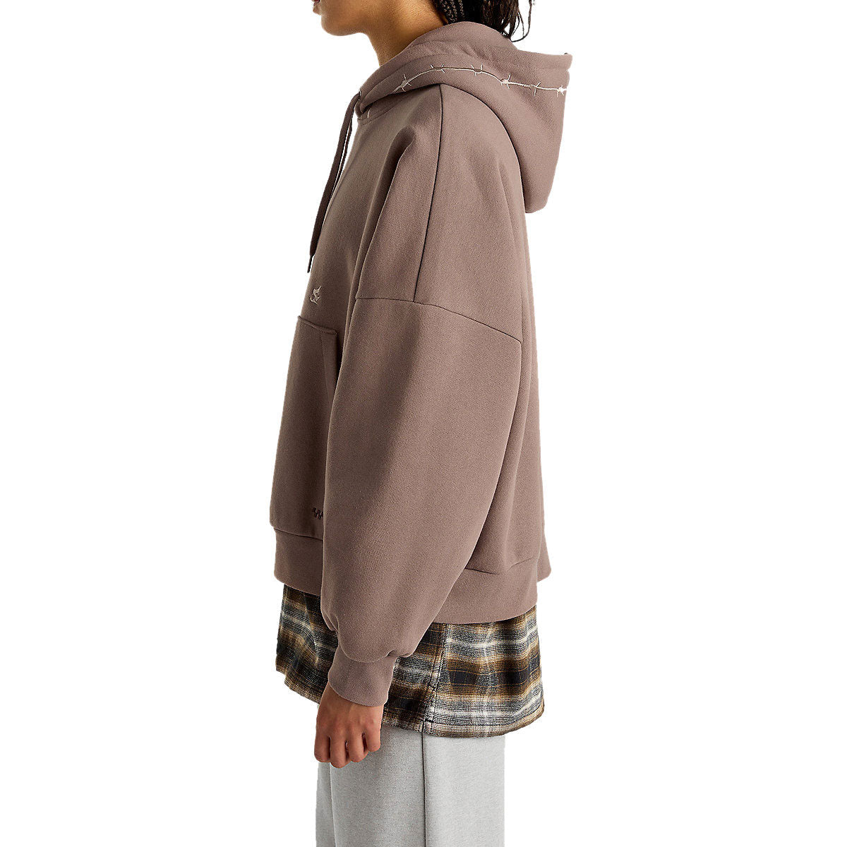 Vans Skate Wire Loose Hoodie - Deep Taupe image 5