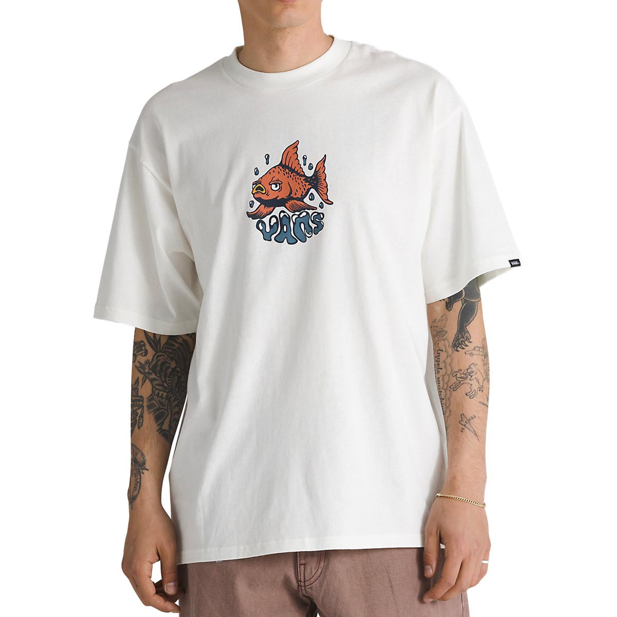 Vans Goldfish T-Shirt - Marshmallow image 2