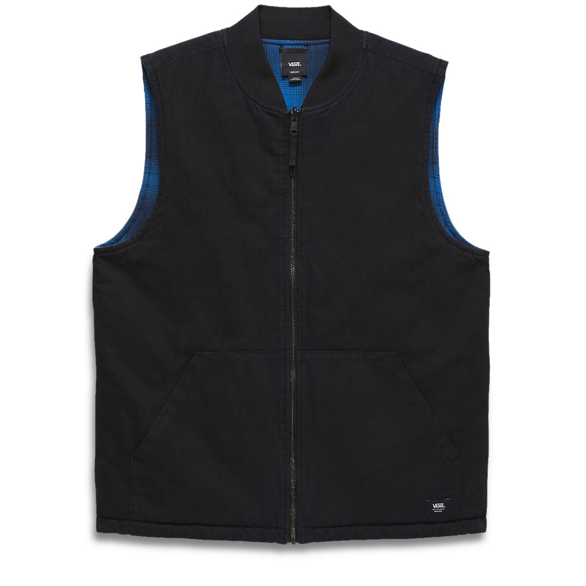 Vans Talbot Reversible Vest - Black/True Blue image 1